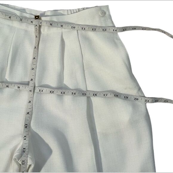 SIDEFFECTS Women’s Vintage White Dress Pants Size Small - Picture 9 of 14